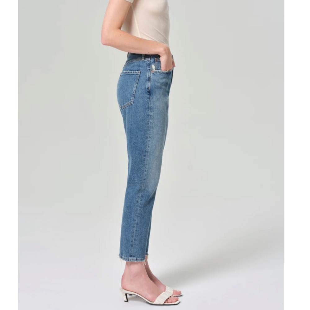 Riley High Rise Straight Crop AGOLDE jeans - Picture 3 of 7